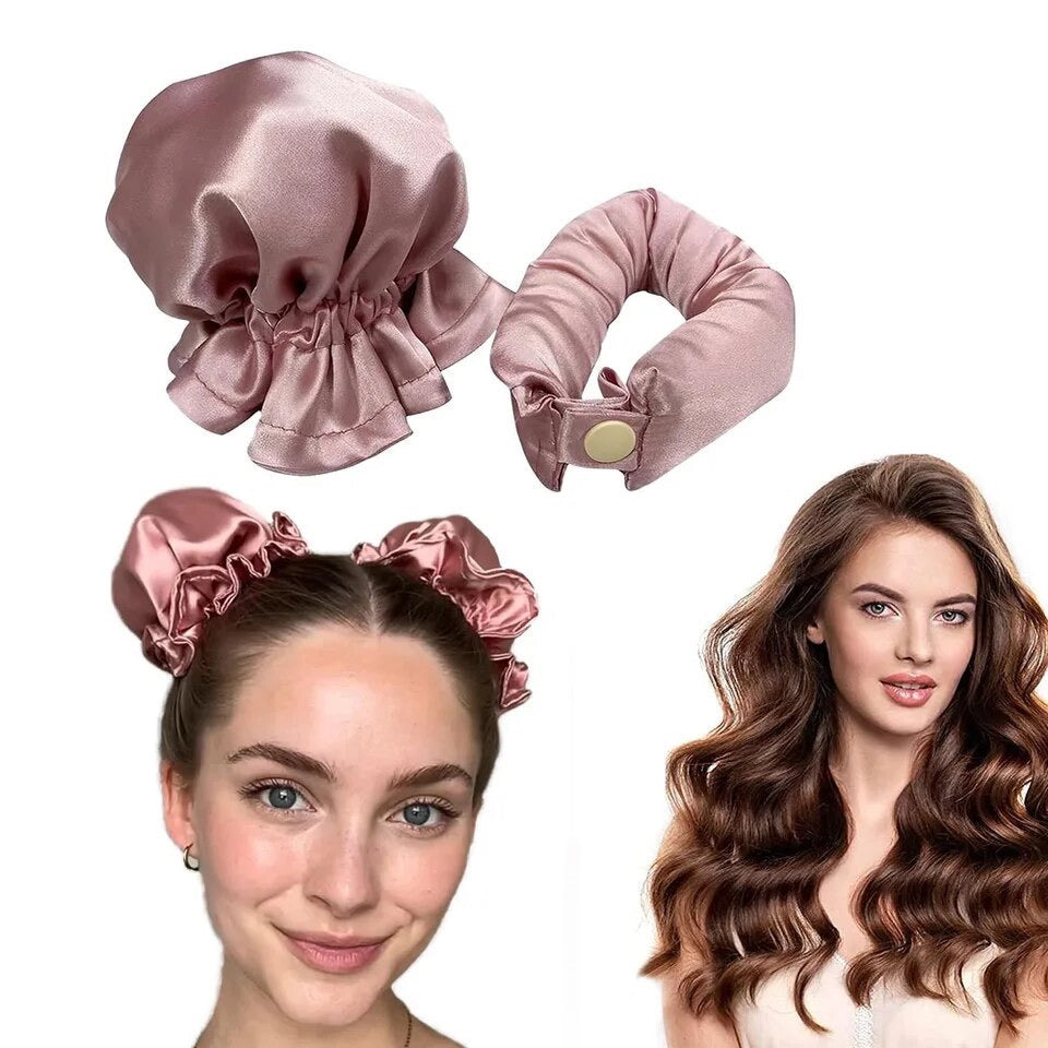 (1+1 Gratis) Ylvis BunBun Krøllejern - Varmefri, Plejende og Perfekt til Salon-Look derhjemme!
