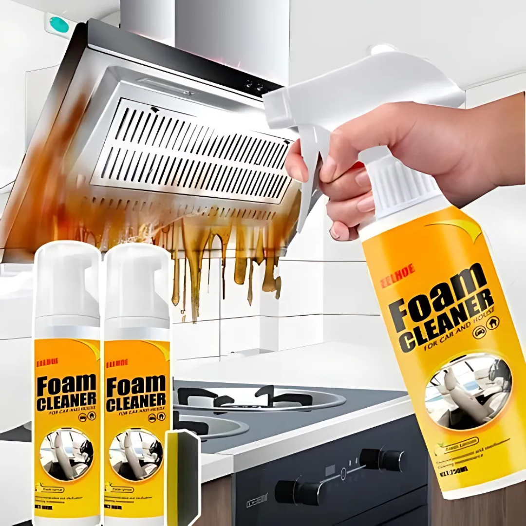 3x Magic Foam Cleaner | Øjeblikkelig og ubesværet rengøring!