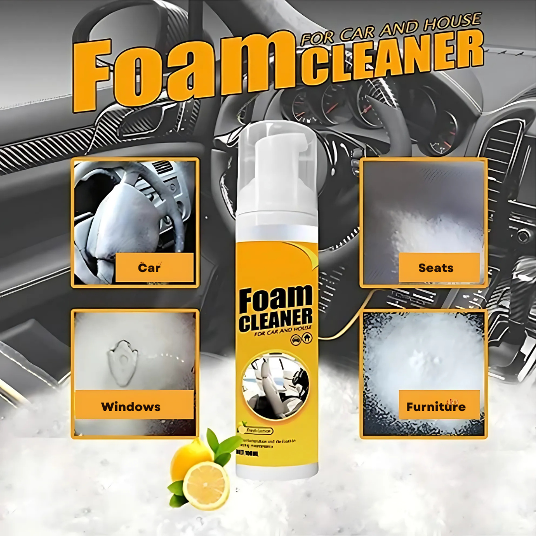 3x Magic Foam Cleaner | Øjeblikkelig og ubesværet rengøring!