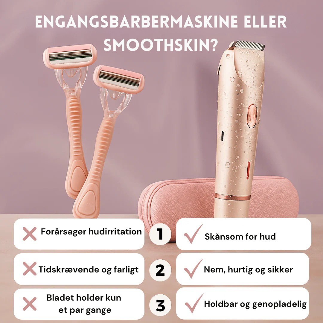 Smooth Skin 2.0 | Zijdezachte ontharing zonder irritatie