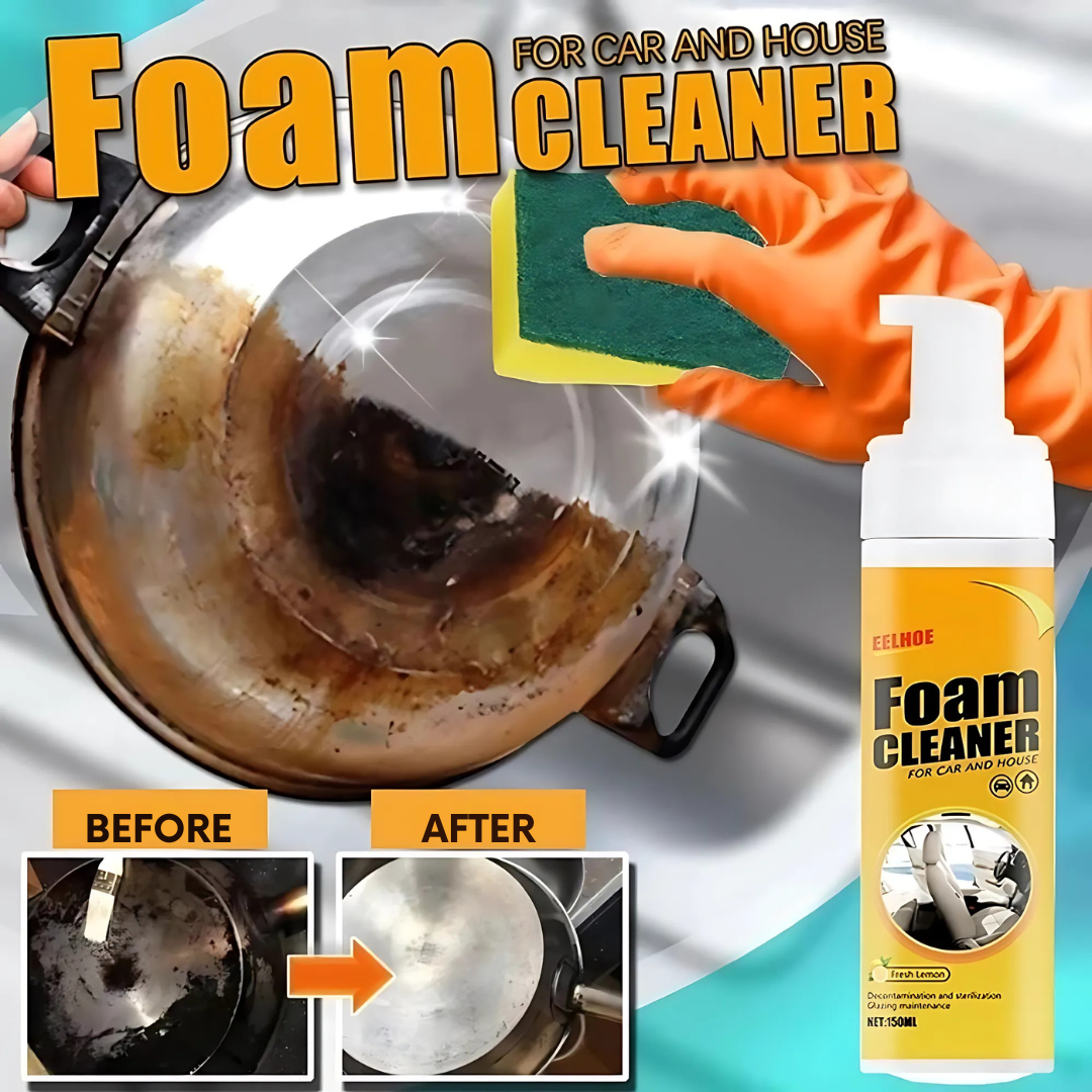 3x Magic Foam Cleaner | Øjeblikkelig og ubesværet rengøring!