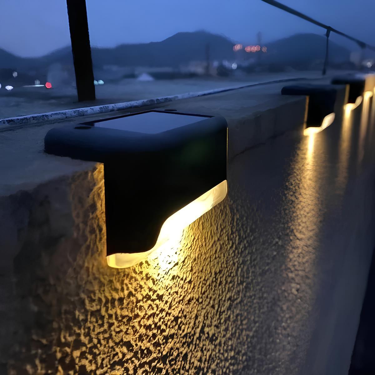 Ultrakraftig LED Solcellelampe til Udendørsbru
