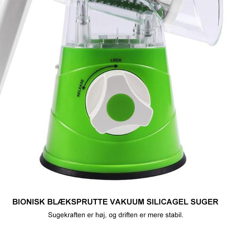 Multifunktionel grøntsagssnitter og -skiveskærer