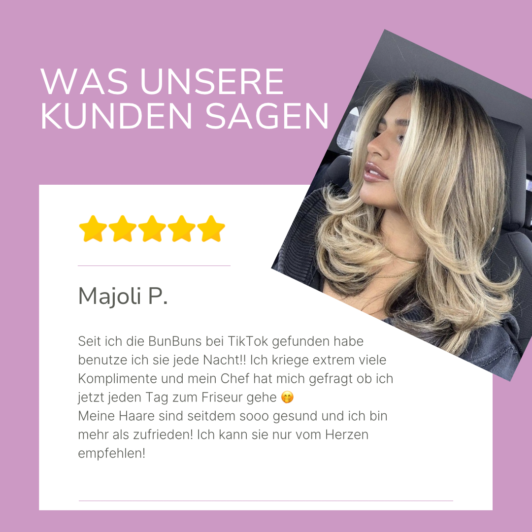 (1+1 Gratis) Ylvis BunBun Krøllejern - Varmefri, Plejende og Perfekt til Salon-Look derhjemme!