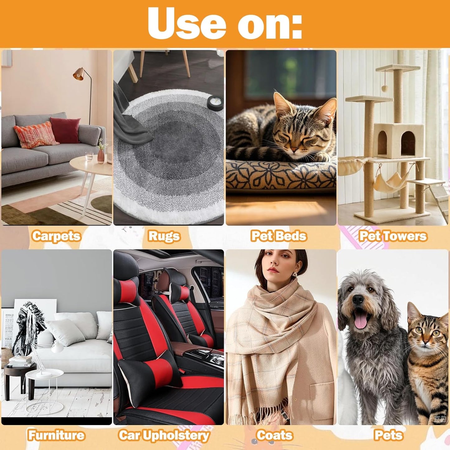 🎁KØB 1 FÅ 1 GRATIS🔥Handsker til fjernelse af dyrehår🐱🐕