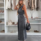 Louisa | Maxi Denim Kjole