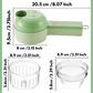 4-i-1 multifunktionel hakker