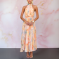 Naomi™ | Elegant Figursyet Kjole med Akvarelprint