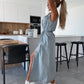 Louisa | Maxi Denim Kjole