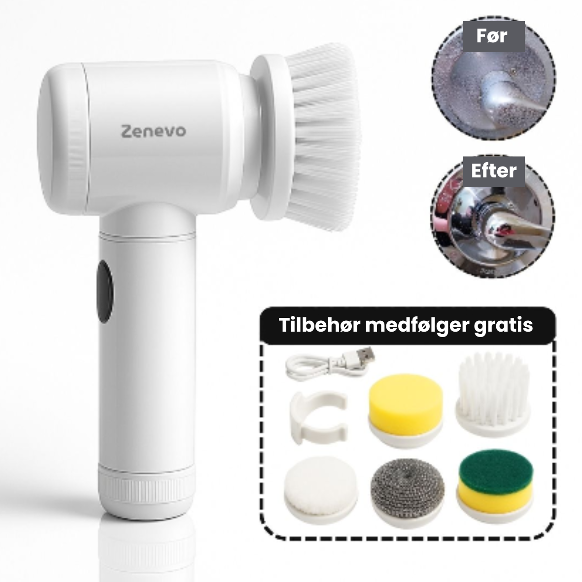 ZenWash - roterende rengøringsmaskine