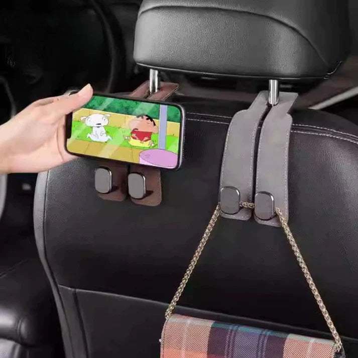 Dubbele autohoofdsteunhaak – De ultieme auto-organizer